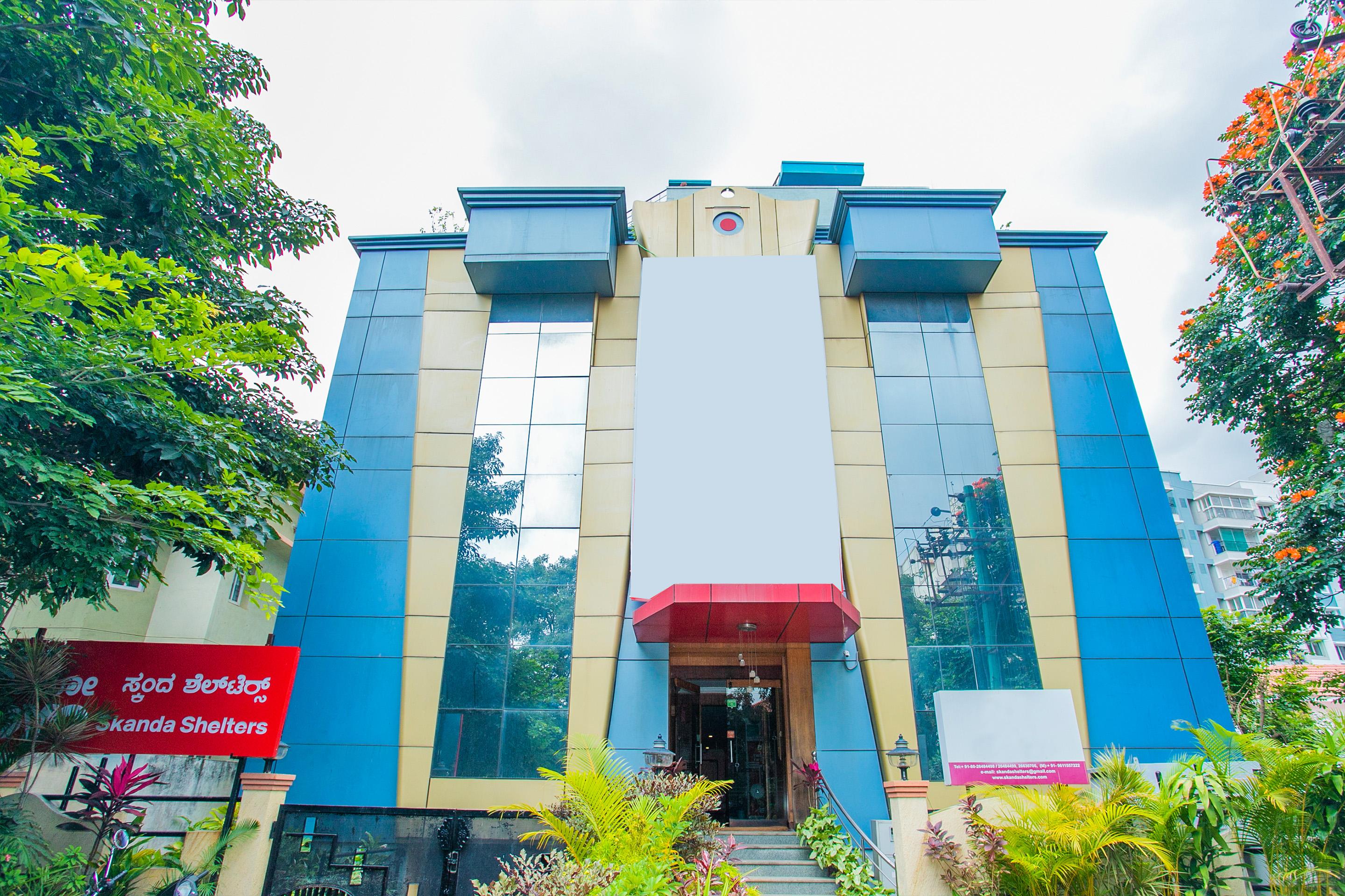 Oyo 331 Hotel Skanda Shelters Bangalore Exterior foto